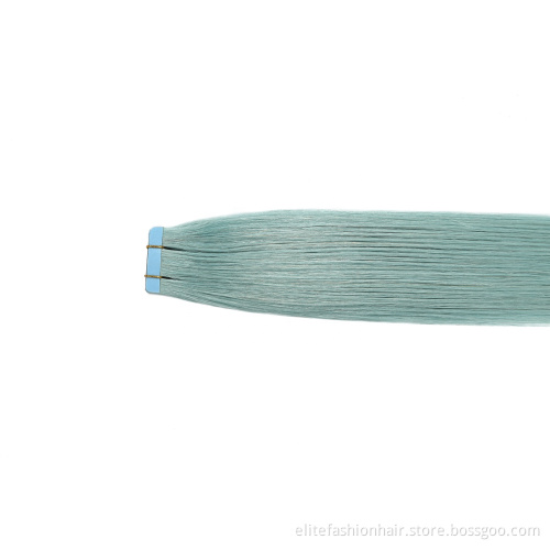 Popular Healthy bouncy texture Silky straight remy human color hair extensions for woman tape in hair extensions tape weft hair